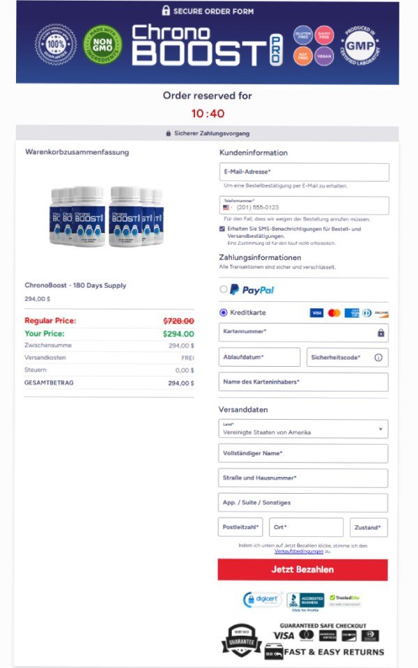 Safe online checkout with full credit card protection order